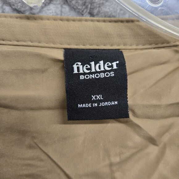 Bonobos Fielder‎ Vest Men's 2XL Beige Utility Cargo Outdoor Fishing Tactical - Picture 2 of 8